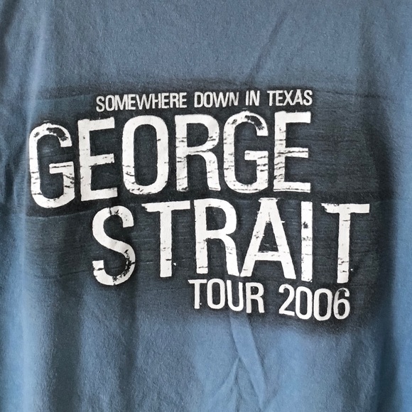 Vintage Official George Strait 2006 Tour T-Shirt - Picture 5 of 7